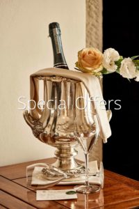 Special Offers room services bottle Villa di Piazzano SLH Cortona Tuscany