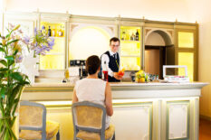 Aperitif time at Bar of Villa di Piazzano SLH Luxury Hotel Cortona tuscany